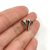 Customizable C Shape 6Pcs/Lot Gold Stainless Steel Hearts Earrings - Image 10