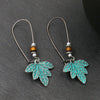 Ethnic Vintage Bohemia Big Ear Hook Drop Earrings For Women Geometric Leaf Wing Flower Hollow Round Boho Earings Antique Jewelry - Image 10