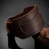 Classic Men Wide PU Leather Bracelet Black Brown Wide Cuff Bracelets Bangles Vintage Punk Wristband Men Jewelry Gift - Image 7