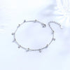 Bohemia Shiny Round Zircon Pendant Anklets Women Jewelry Silver Sexy Beach Circle Rhinestone Foot Chain - Image 5