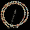 4mm Stone Malachite Quartz Opal Volcanic Lava Round Bead Necklaces Women Men Choker Classic Jewelry Gift 16in - Image 33
