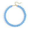 Colorful Resin Bead Necklace with Chunky Cylindrical Beads - Image 27