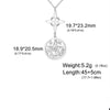 Double Amulet Protection Necklace Witch Knot Pentagram Tetragrammaton Stainless Steel Protection Jewerly - Image 25