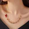 Charm Santa Claus Snowman Christmas Tree Snowflake Pendant Necklace For Women Christmas Gold Color Metal Choker Party Jewelry - Image 13