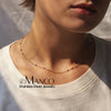 Layered Chains Long Necklace Women Gold Color Link Chain Necklace Pendant Choker Necklace for Women Jewelry - Image 6