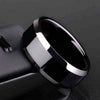 Charm Jewelry Ring for Men Women Stainless Steel Black Rings Wedding Engagement Band Quality Matte Male Jewelry - Image 2