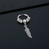 Vintage Feather Irregular Gothic Stainless Steel Titanium Piercing Hanging Dangle Drop Women's Earrings Man Valentine Day Gift - Image 5