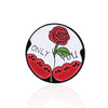 Cartoon Flower Enamel Pin Lapel Brooch Rose Star Flare Violet Peach Blossom Peony Lotus Rose Osmanthus Badge Jewelry Friend Gift - Image 25