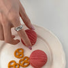 Silver Weave Adjustable Rings For Women Wedding Engagement Jewelry Accessories Jewellery Moneys - Image 4