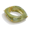 58mm Acrylic Resin Thick Statement Bracelet Bangle Summer Stylish Unique Wrist Jewelry - Image 8