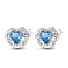 Silver Star Moon Heart Shape Earrings Jewelry Versatile Hoop Earrings For Women Jewelry Birthday Party Gifts - Image 34