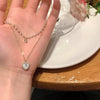 Love Heart Pendant Necklace in Silver-Tone - Image 8