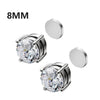 1Pair Couple Zircon Star Magnet Ear Clip Stud Earrings for Men Women Without Ear Holes Clip Earrings Party Accessories Jewelry - Image 8