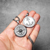 Compass Anchor Stainless Steel Jewelry Simple Men Necklaces With Pendant For Male Women Punk Hip Hop Accessories Gifts - Image 2