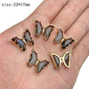 5pcs/lot Colorful Crystal Butterfly Pendant Glass Gradient Charms For Korean Women Necklace Choker Jewelry Accessories - Image 27