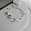 Silver Bracelet Red Persimmon Beaded Elastic Lucky Good For Woman Girl Jewelry Gift - Image 9