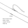 Stainless Steel Chain Necklace in Paperclip Box or Twisted Link Styles - Image 17