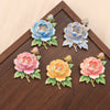 Baroque Rose, Pumpkin, Reindeer, and Whale Design Brooches for Men and Women, Jewelry and Accessories - Image 2