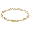 Gold Plated Beaded Bracelet for Women Stretch Jewelry - Image 4
