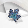 Classic Maple Leaves Design Brooch For Women Men Rhinestone Collar Lapel Brooches Pins Winter Jewelry Accessories - Image 4