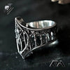 Classical Gothic Vintage Ring, Creative Holiday Gift Castle Personality Ring - Image 3