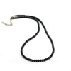 Simple 4mm Small Stone Necklace Men Handmade Howlite Tiger Eyes Beaded 48cm Short Collar Boyfriend Leisure Jewelry - Image 8