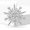 Christmas Rhinestone Snowflake Brooch for Women Pearl Ice Crystal Pins Event Party Year Gifts Decoration Clothes Accessories - Image 5