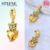 Silver Charms Sika Deer Elk Leopard Lion Monkey Beads Fit Charm Bracelet Making Pendants Gift - Image 18