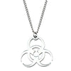 Necklace Men And Women Street Punk Hip-Hop JewelryNew Stainless Steel Biochemical Logo Pendant - Image 9