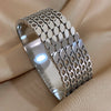 Stainless Steel Zircon Creative Bangles Bracelets For Women Bowknot Leaf Twist Wristband Wide Jewelry - Image 9