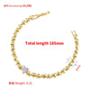 heart jewelry sets Cubic zirconia heart connector bracelet for women Brass necklace party Jewelry - Image 4