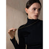80+5cm Stainless Steel Adjustable Sweater Chain Smooth Necklace for Women Minimalist Collar Pvd Jewelry - Image 4