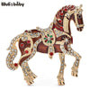 Strong Horse Brooches For Women Unisex 4-color Elegant Enamel Animal Year Of The Horse Brooch Pins Gifts - Image 1