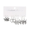 10PCS Set Personality Goth Black Butterfly Snake Heart Dangle Earring for Women Vintage Charm Hoop Earring Punk Jewelry Y2k Gift - Image 7
