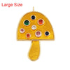 Rainbow Sun Happy Face Round Lemon Mushroom Charm Pendant, Gold Plated Zircon Necklace Bracelet Handmade Jewelry - Image 26