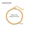 Link Chain Stainless Steel Bangle Bracelet for Women Golden Metal Texture Jewelry Beach Gift Man - Image 17