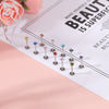 ZS 6-13PCS/LOT 16G Stainless Steel Lip Labret Piercing Set Crystal Monroe Lip Stud Ear Tragus Helix Cartilage Piercing 6/8/10mm - Image 36