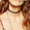 Kismis 6Pcs/Set Black Lace Chokers Necklace Set Vintage Gothic Punk Elastic Necklace Women'S Jewelry 1Sets - Image 4