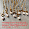Freshwater Pearl Toggle Necklace for Women Paperclip Chain Necklace Stainless Steel Long Box Square Chain Long Choker - Image 5