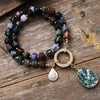 Amethyst Labradorite Zircon Pendant Necklaces Crystal Lariat Necklace Jewelry - Image 19