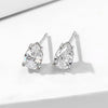 Sparkling Teardrop Cubic Zirconia Necklace Earrings Set For Women Elegant Bridal Wedding Party Jewelry Accessories - Image 4