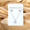 Love Heart Pendant Necklaces For Women Stainless Steel No Fade 2 Pieces Jewelry Wedding Party Gifts Gold Color - Image 10
