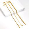 Stainless Steel Anklet Boho Triple Simple Chain Stacking Anklet For Women Jewelry Daily Party Matching - Image 6