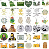 Saudi Arabia Flag Badge Flag Laple Pin Badges Flag Brooch - Image 6