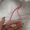 Ceramic Fish Charm Necklace with Colorful Beads in a Choker Style - Image 7