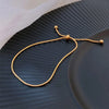Ankle Bracelets for Women Adjustable Stainless Steel Chain Anklet Bracelet Thin Chain Anklet Summer Beach Jewelry - Image 4