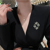 various styles women plants flower accessories badges pearl plant buckle pin brooch - Image 3
