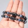 12 Constellation Blue Coral Lava Stone Stone Beads Bracelet For Men Couple Rope Friendship Zodiac - Image 6