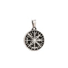 Vintage Stainless Steel Vikings Compass Pendant Necklaces For Men Women Nordic Odin Amulet Jewelry Gifts - Image 9