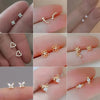 Dainty Cubic Zirconia Stud and Drop Earrings in Many Styles - Image 1